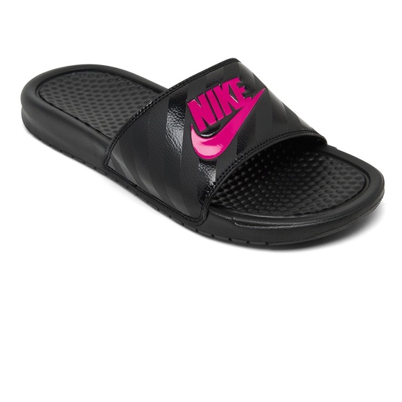 Nike Shoes Nikewomens Benassi Jdi Swoosh Slidesandals From Finish